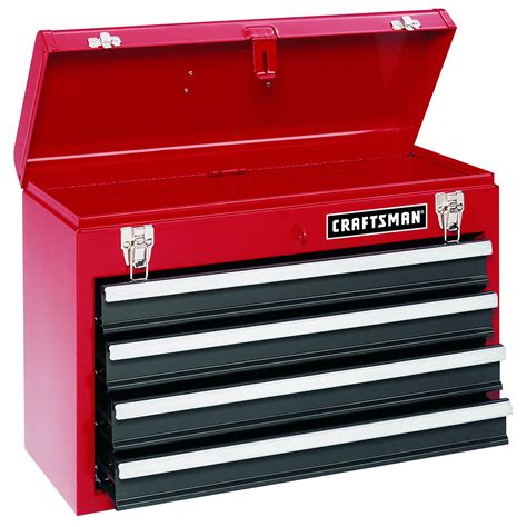 craftsman 4 drawer portable metal box steel mechanic tool chest|craftsman 4 drawer portable chest.